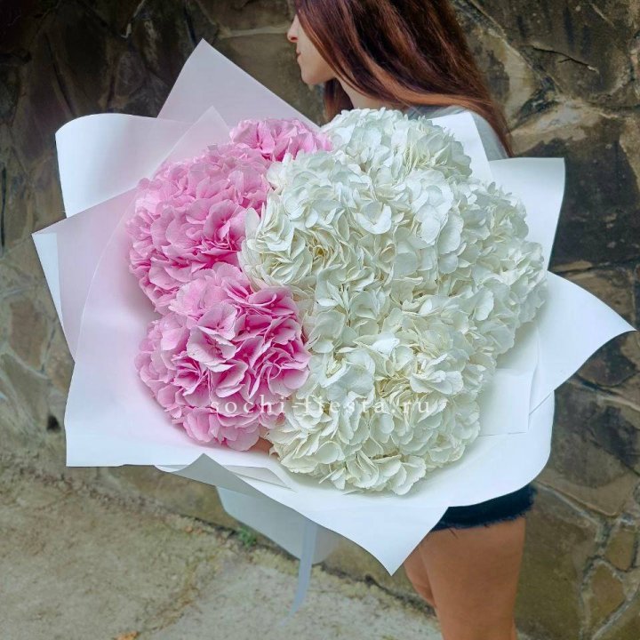 Букет гортензий №2 в Шахтах
