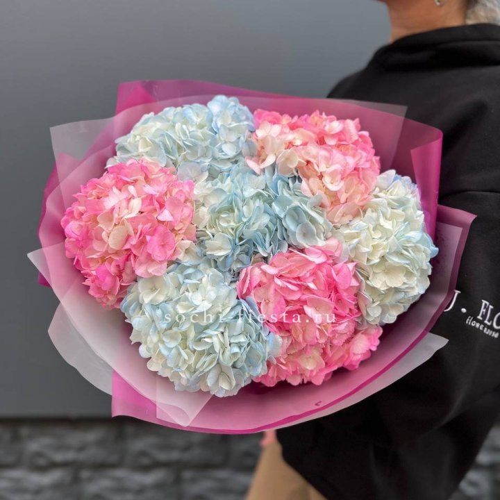 Букет гортензий "Тоника №2" в Шахтах