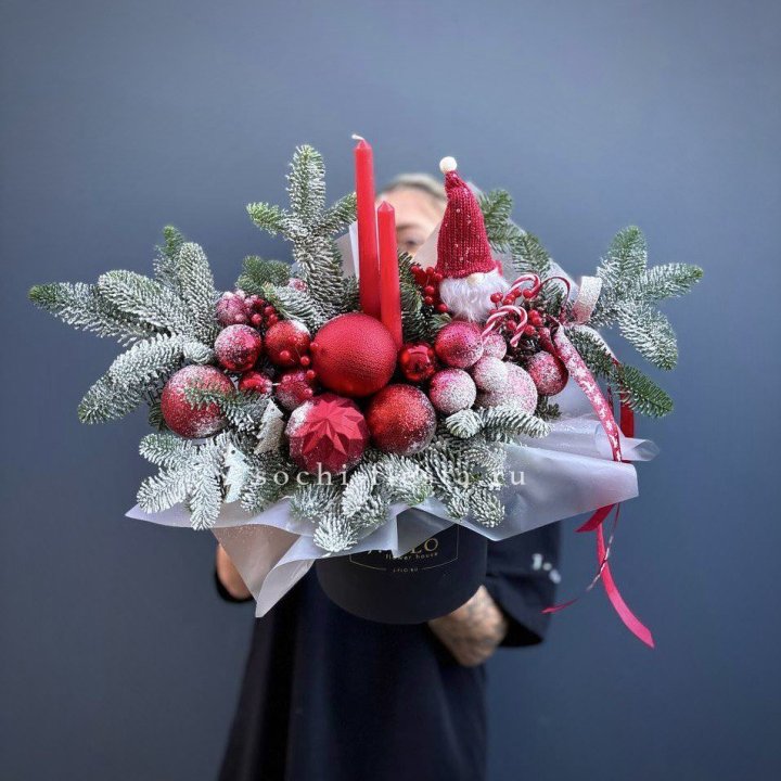 Композиция "Мери крисмас ред" в Шахтах