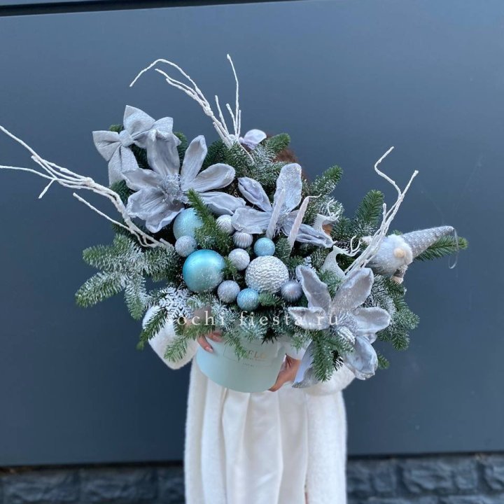 Композиция "Снежный цветок" в Шахтах