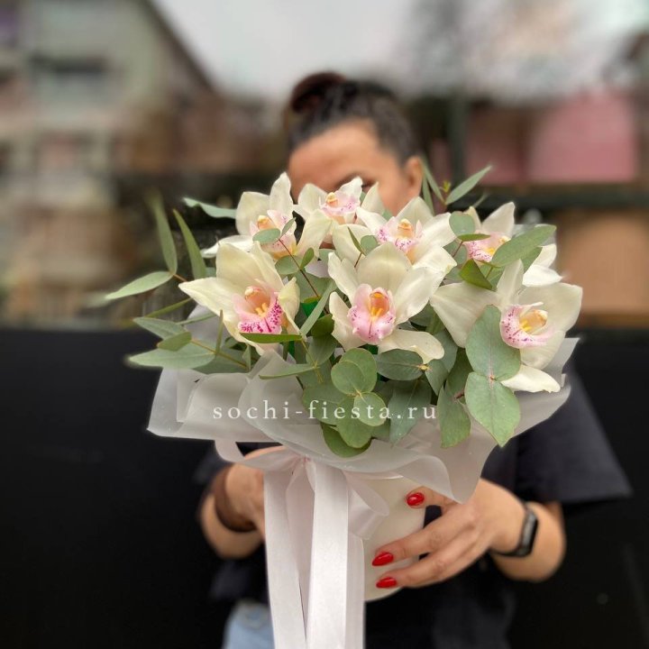 Бокс с орхидеями в Шахтах