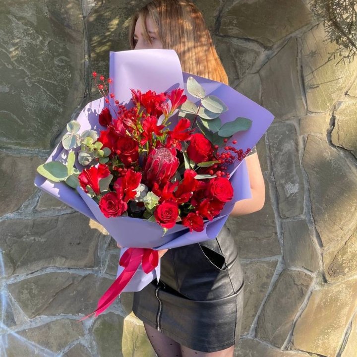 Букет c протеей "Алиса" в Шахтах