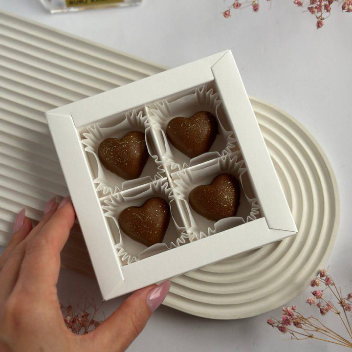 Бельгийский шоколад сердца в Шахтах