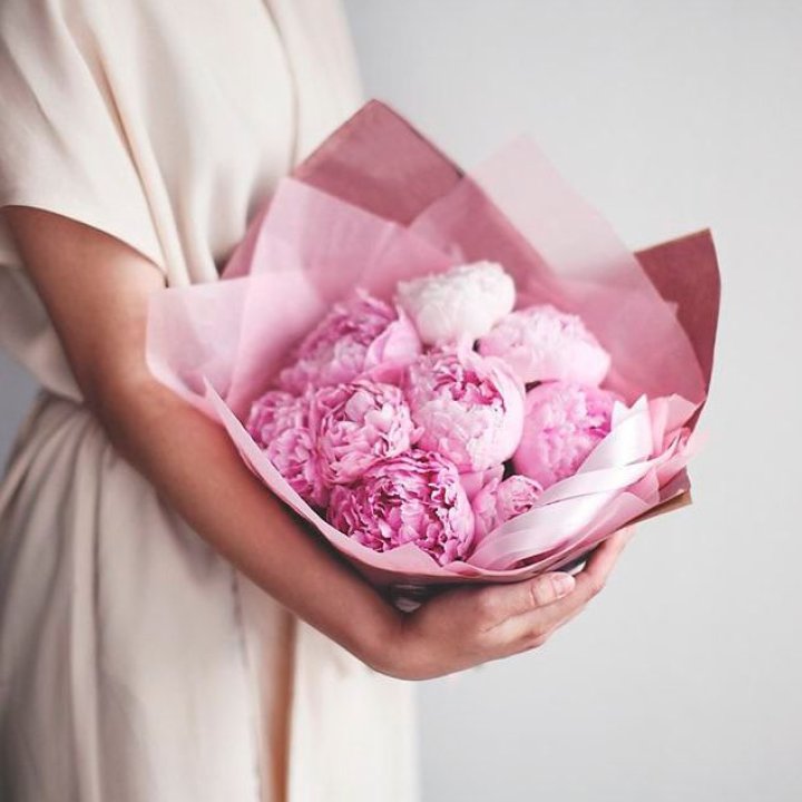 9 зефирных пионов в Шахтах