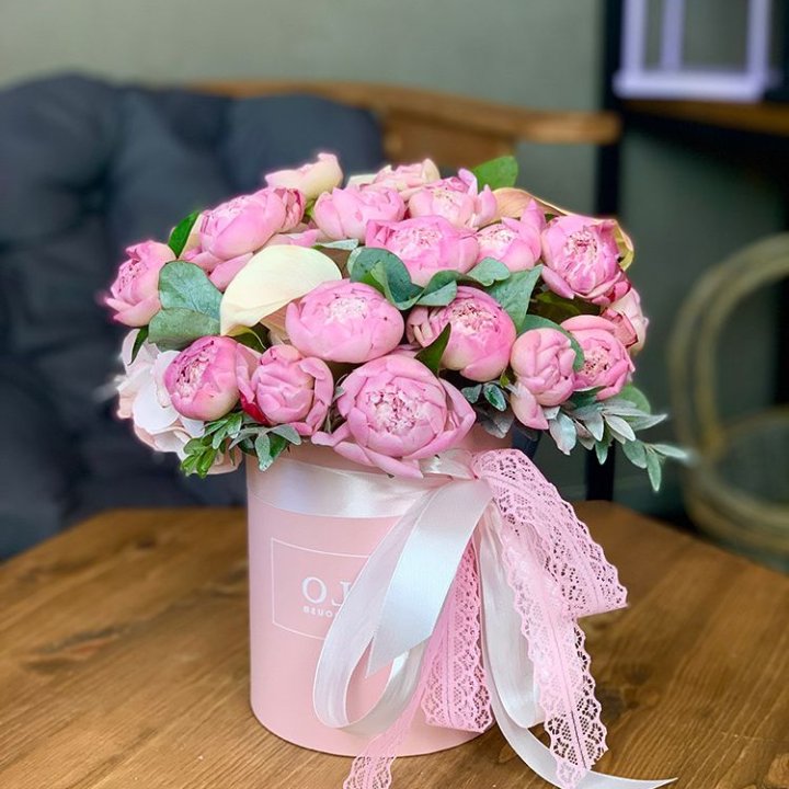 Композиция с пионами №1 в Шахтах