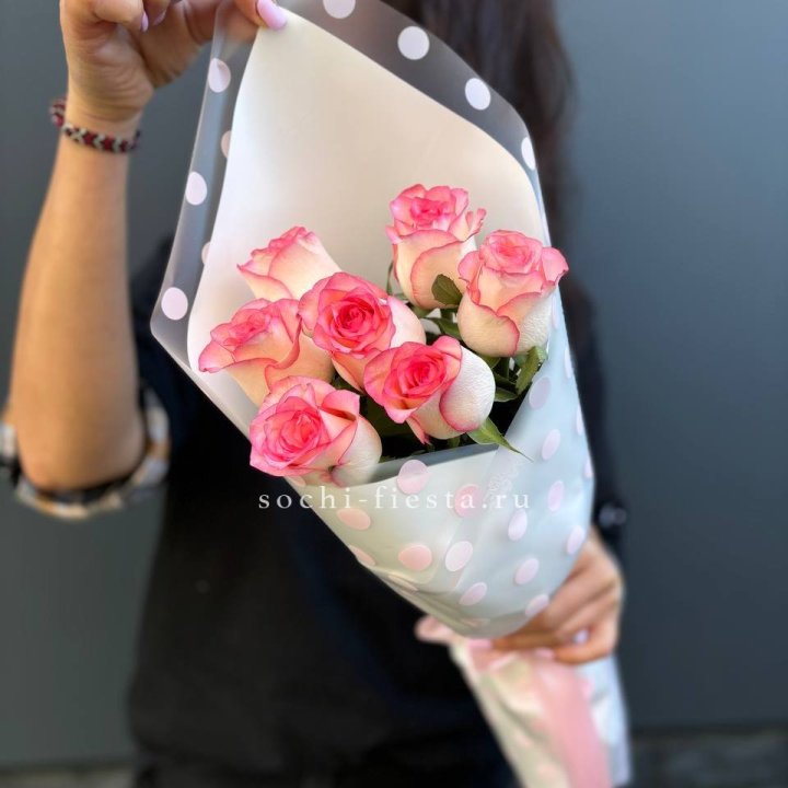 7 роз "Джумилия" в Шахтах