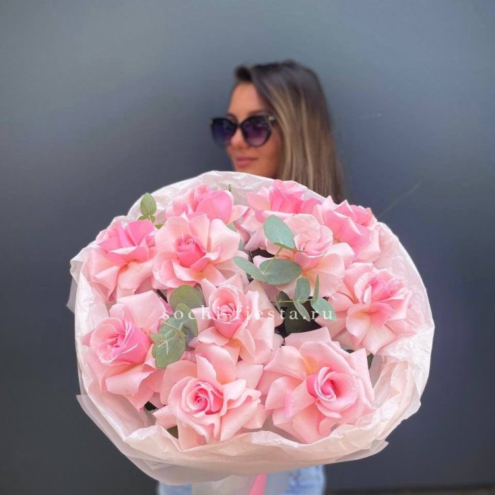 Букет роз "Минифу" в Шахтах