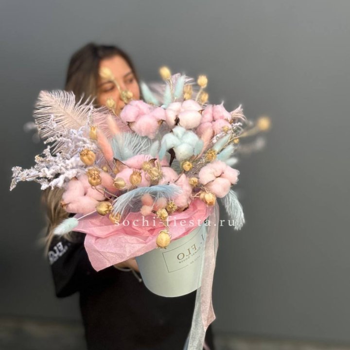 Авторский бокс с сухоцветами №2 в Шахтах