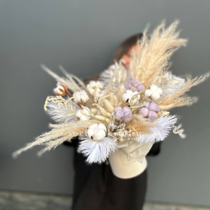 Авторский бокс с сухоцветами №3 в Шахтах