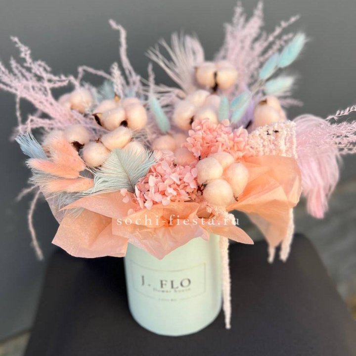 Авторский бокс с сухоцветами №3 в Шахтах