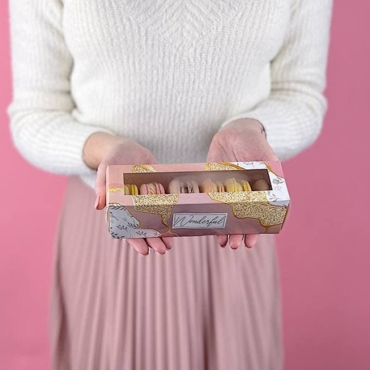 Коробка макаронс 5 шт. в Шахтах