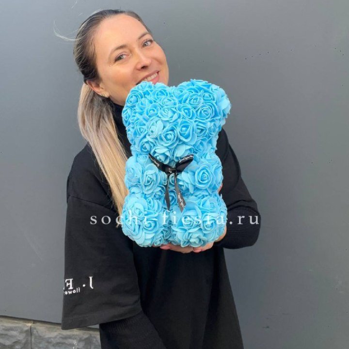 Игрушка медведь голубая в Шахтах