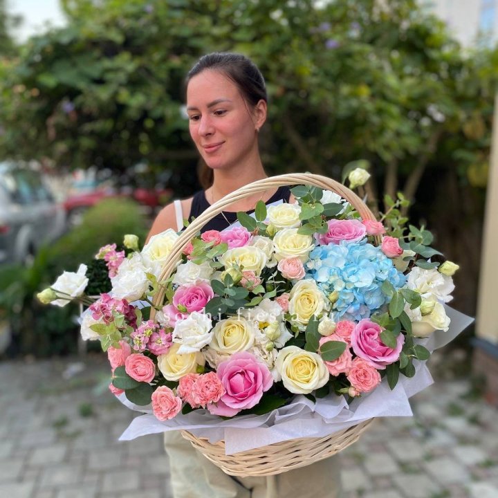 Цветочная корзина №2 в Шахтах