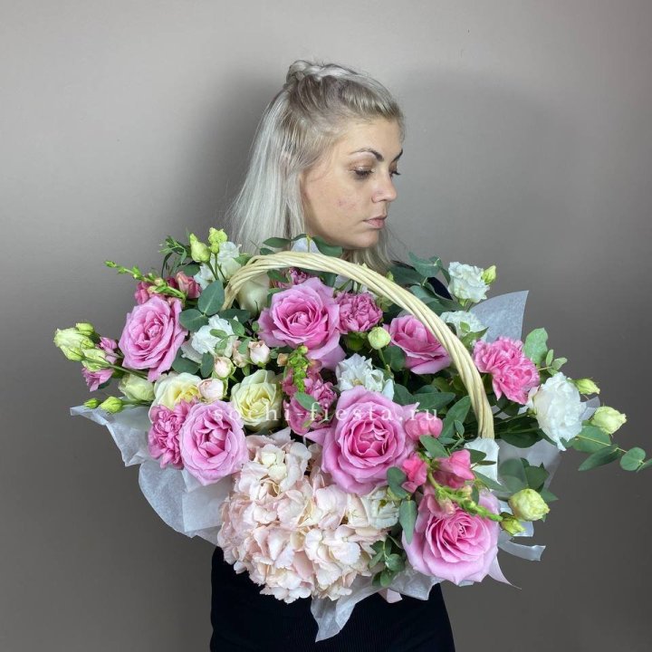 Цветочная корзина № 5 в Шахтах