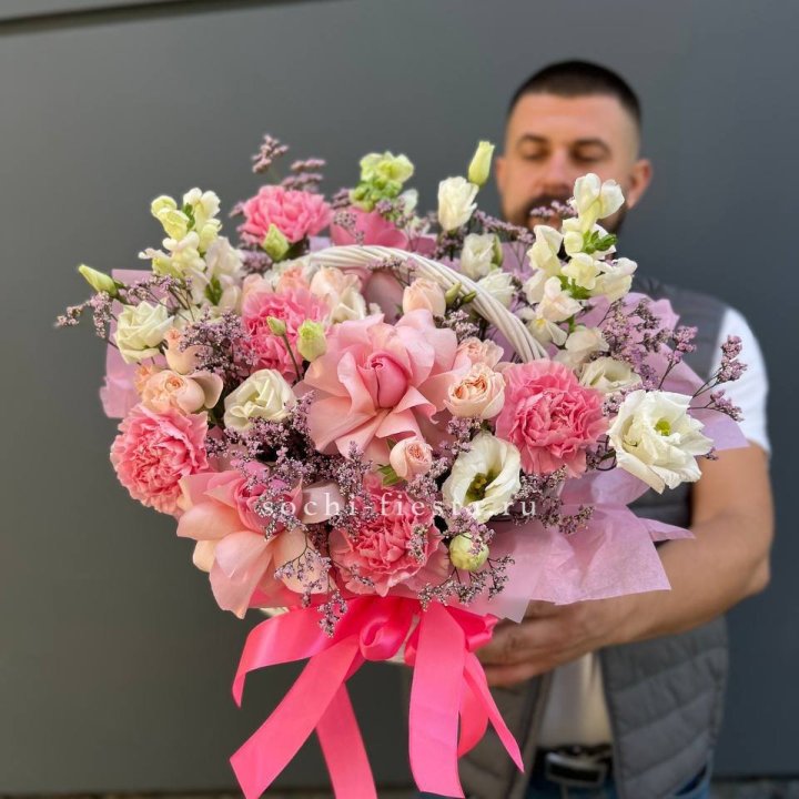 Цветочная корзина №1 в Шахтах