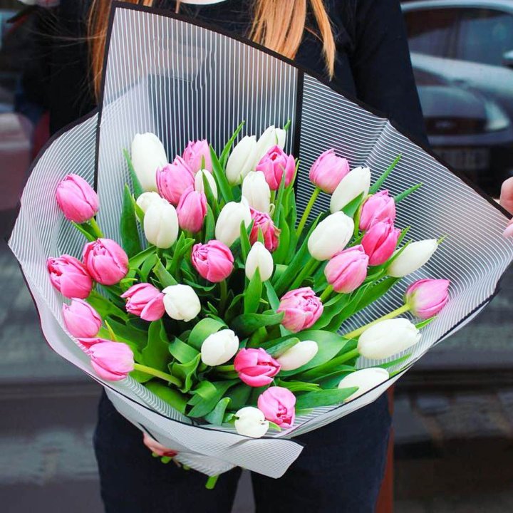 29 тюльпанов микс в Шахтах