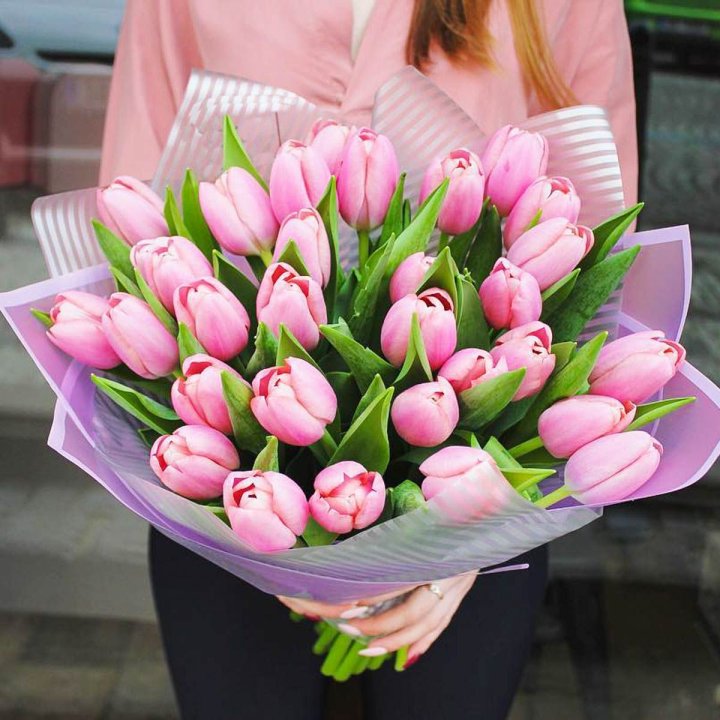 25 тюльпанов "Айс крем" в Шахтах